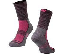 Ponožky Force POLAR šedo růžové