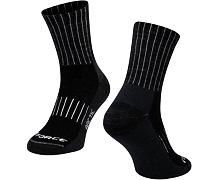 Ponožky Force Arctic, černo bílé - merino